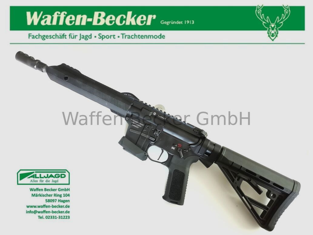 Schmeisser (Waffen Schumacher) AR15-9 S4F Sport Dynamic PCC Cal. 9mm Luger 10.5", black