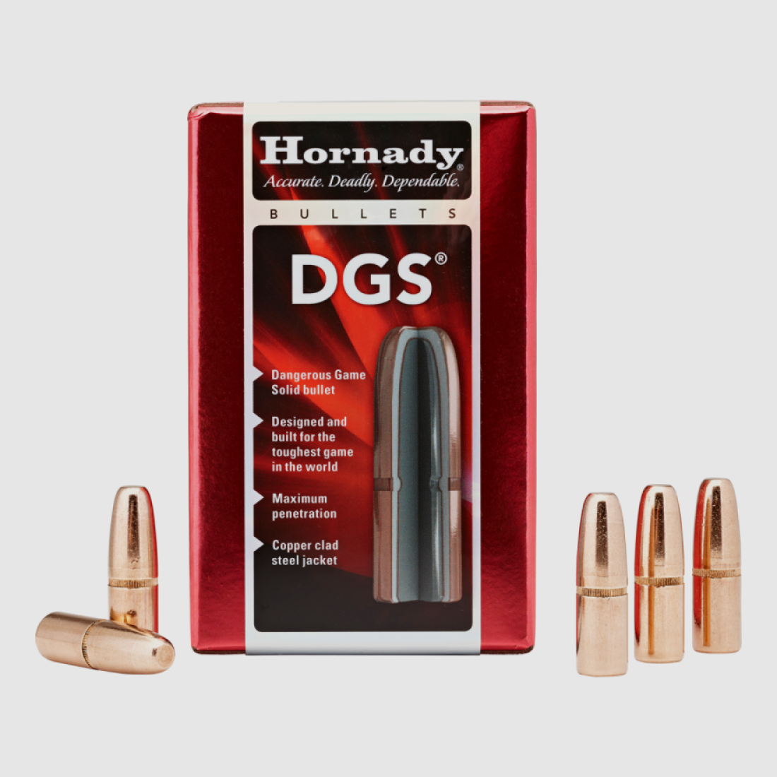 .458 Projectiles Hornady DGS 500 gr VE50