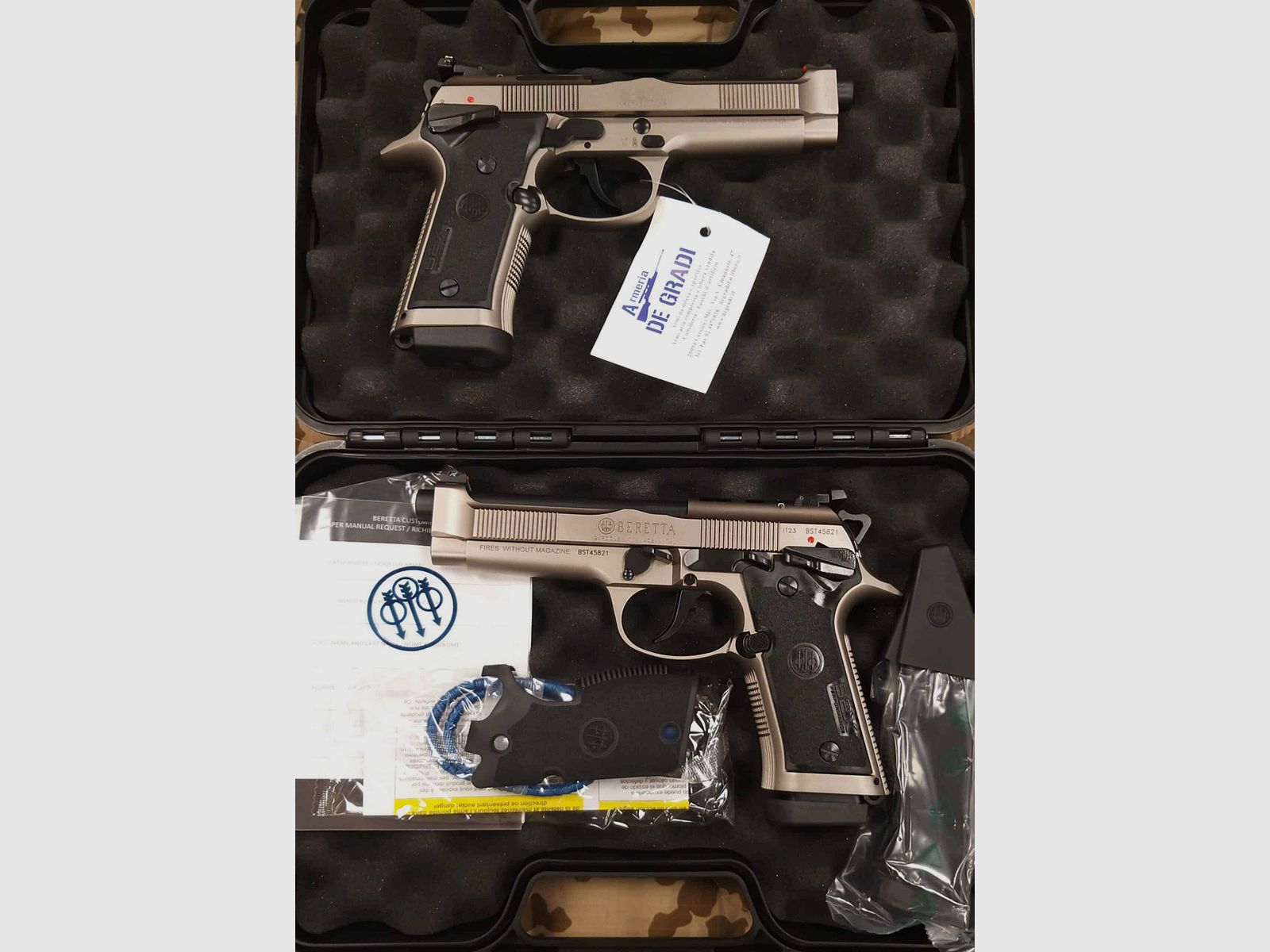 BERETTA 92X PERFORMANCE DEFENSIVE IDPA 9X21, zdjęcie 1 z 3
