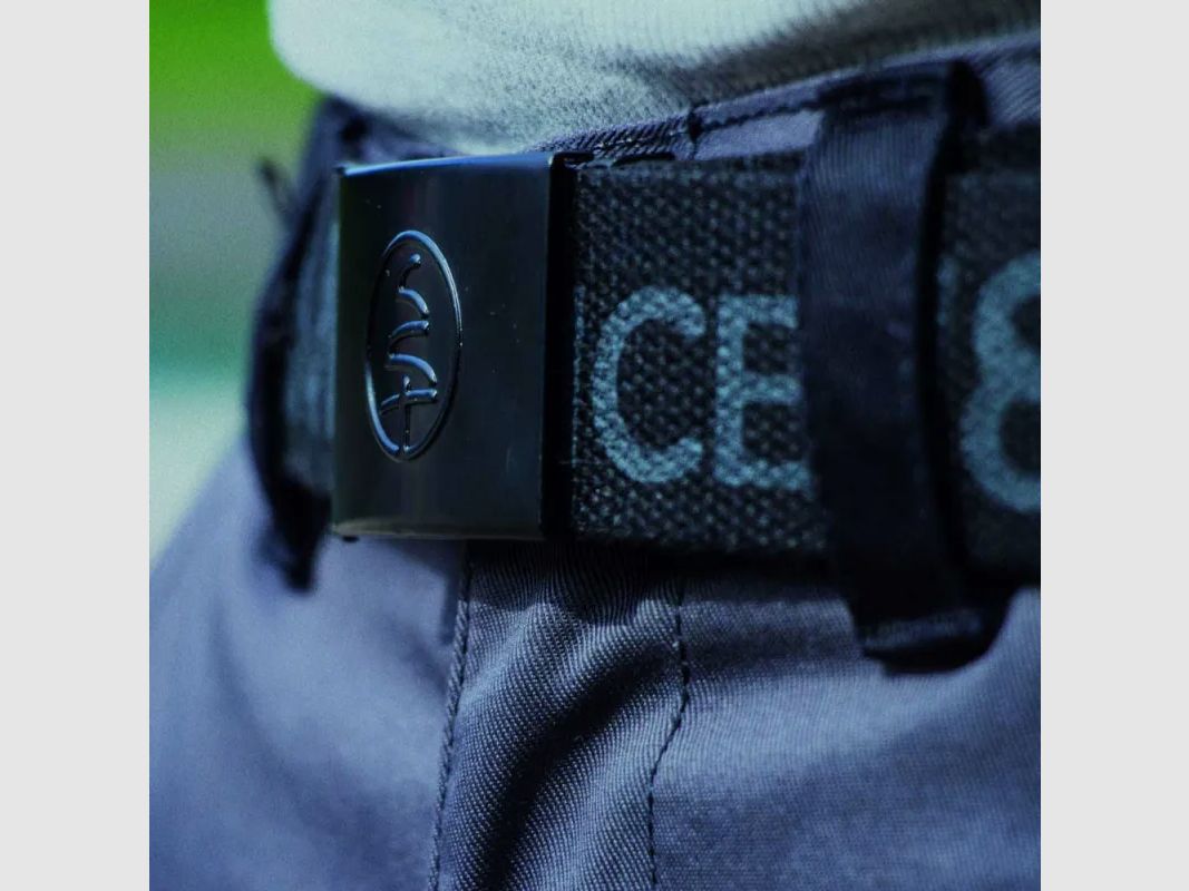 Ceinture recoupable PADDOCK noir 120 cm, image 3 sur 8