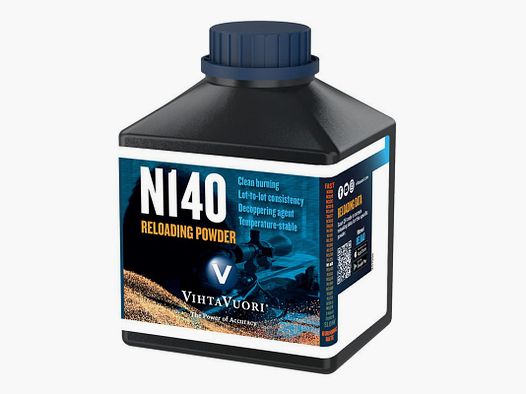 Pólvora Vihtavuori Rifle N140 - 1Lb