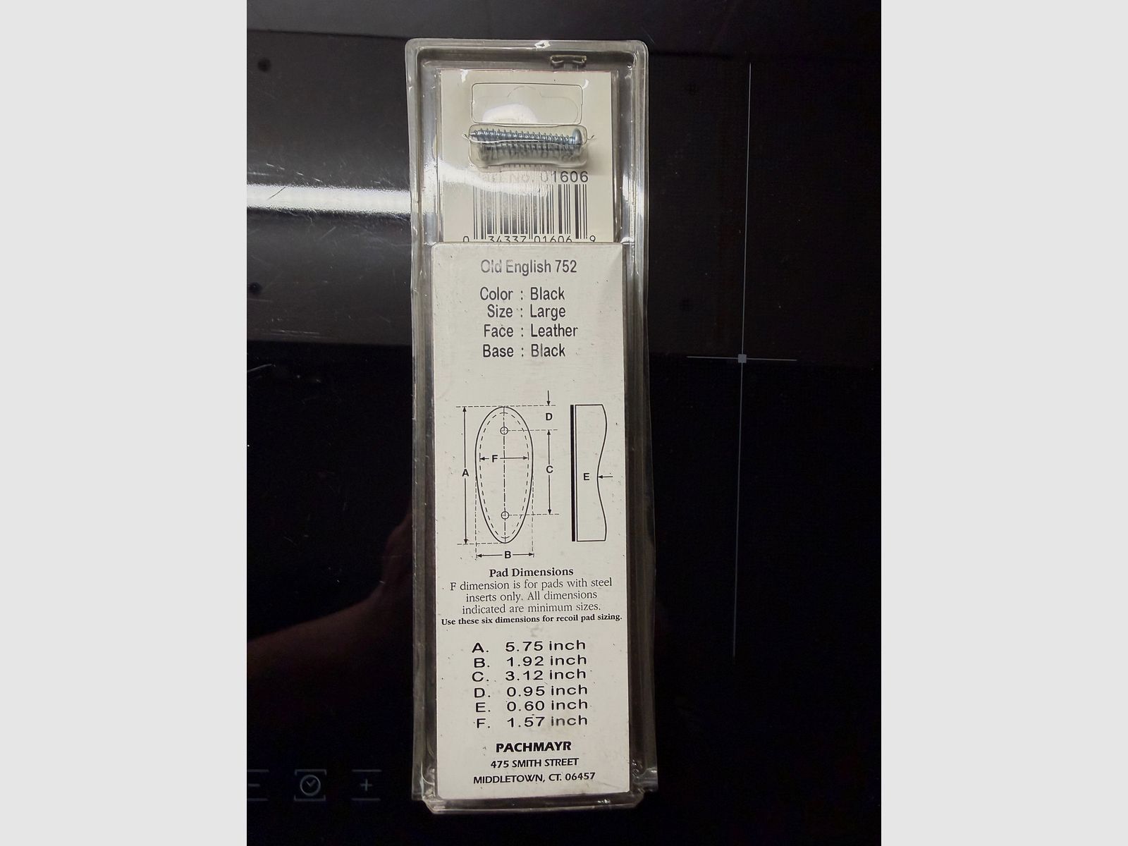 Pachmayr recoil pad stock cap various sizes