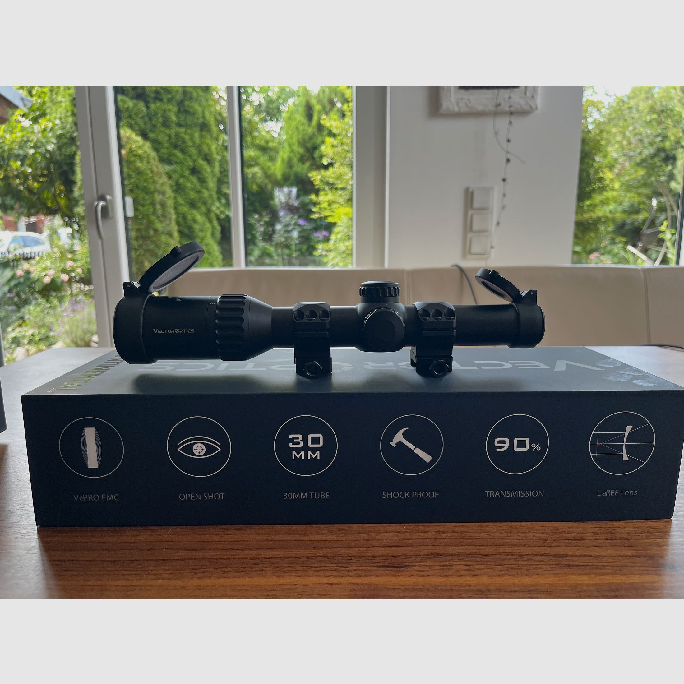 Vector Optics Continental 1-6x24 LVPO - ungeschossen 