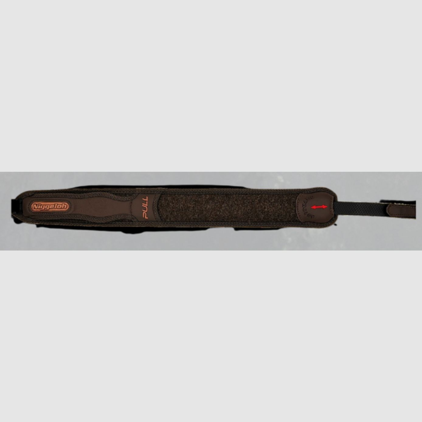 Niggeloh Gewehrgurt Automatic PULL Classic Loden / braun