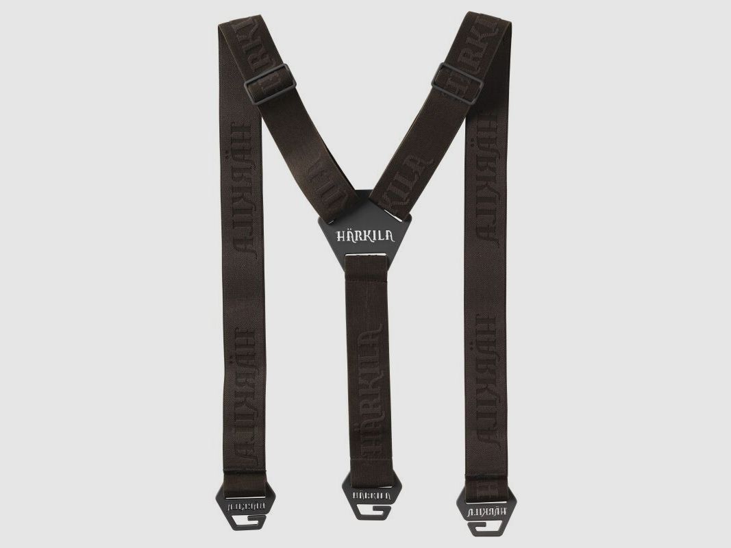 Härkila Tech Braces Hosenträger Willow green/Shadow brown