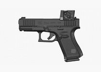 GLOCK Pistol G19 Gen5 FS | 9mmLuger | Compact | A-CUT COA Combo