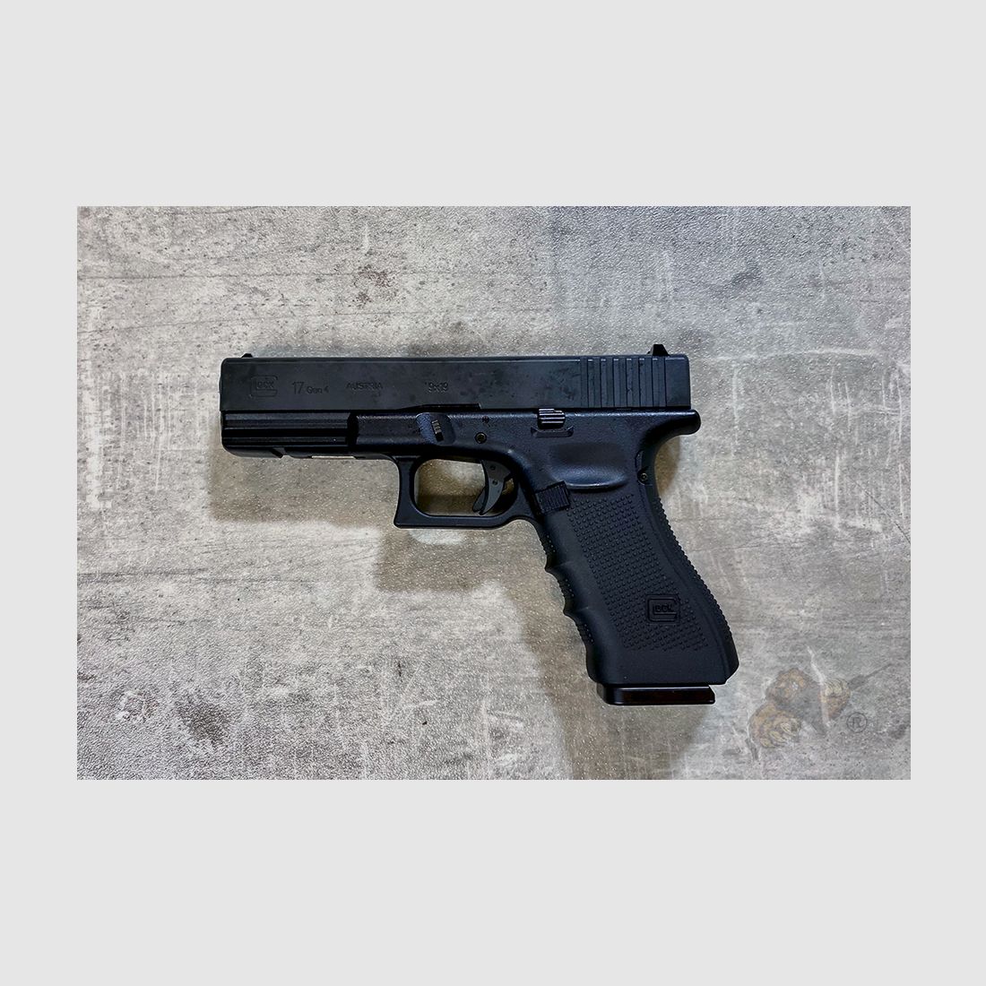 Glock 17 Gen4 Metallschlitten CO2-BB Schwarz - KWC