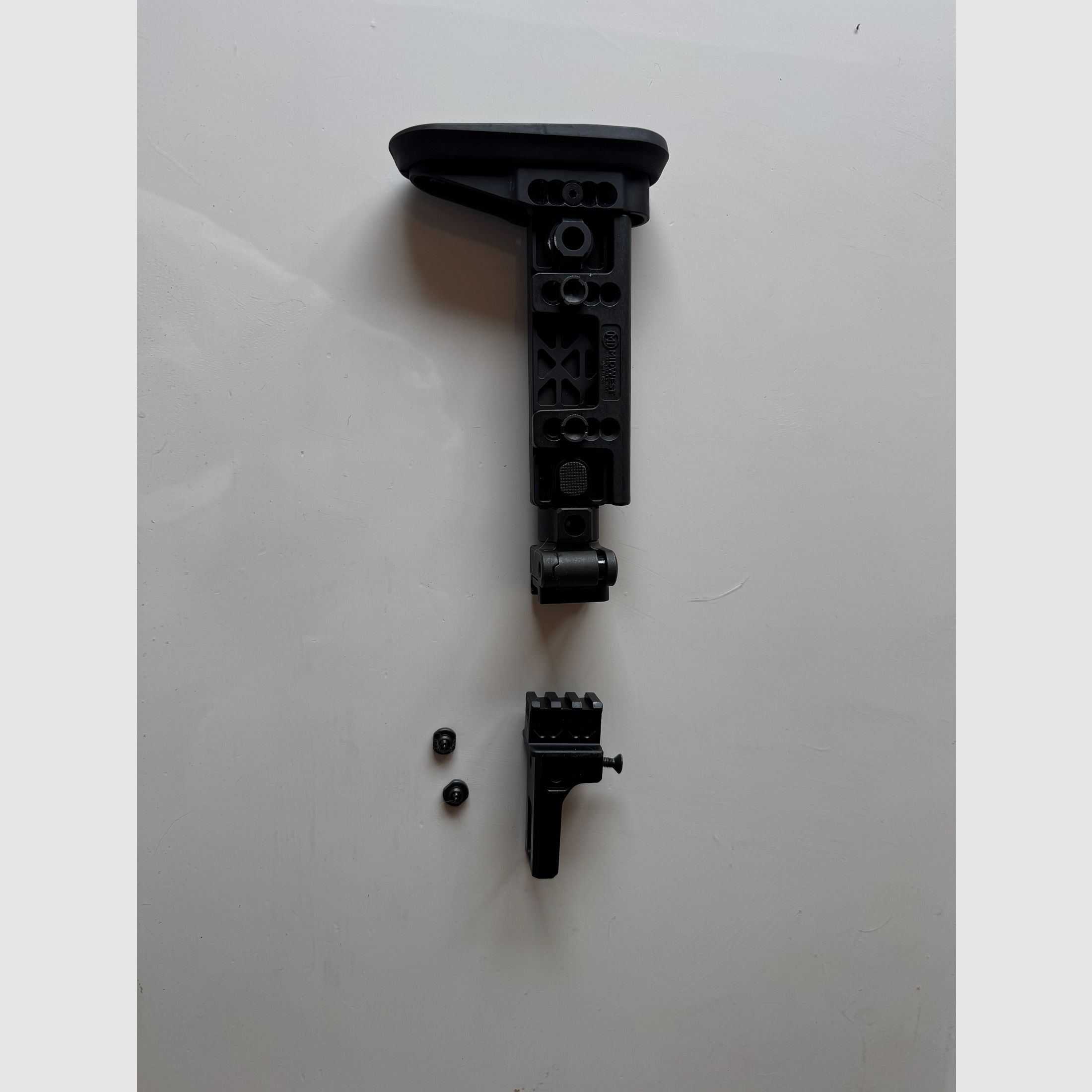 Midwest Industries Alpha Ak Folding Stock + Picatinny Adapter