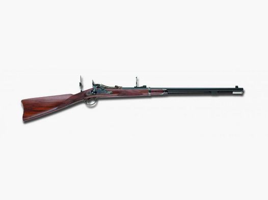 Strzelba Springfield Trapdoor Officer z metalową amunicją kal. .45/70 - Karabinek Springfield Trapdoor Officer z metalową amunicją