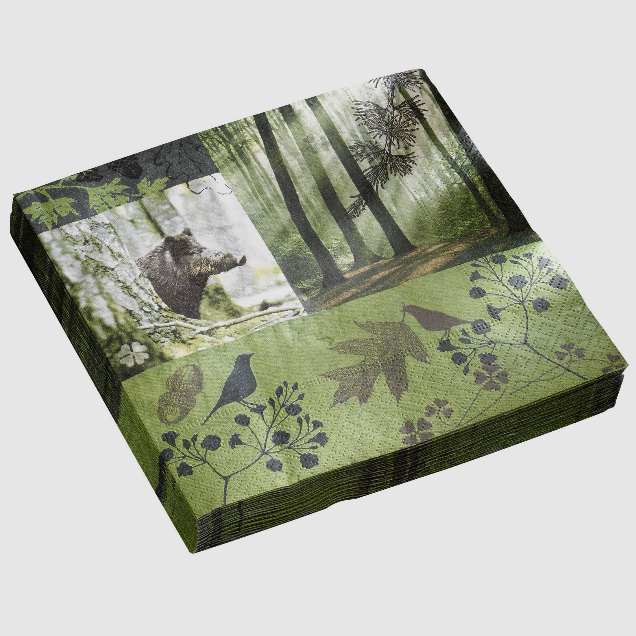 Servietten Waldmotiv