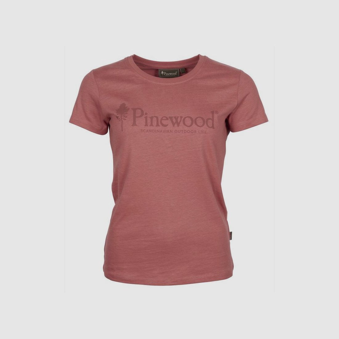 Pinewood Damen T-Shirt Outdoor Life Pink