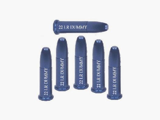 6 Dummypatronen 22lr