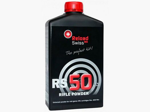 RELOAD SWISS RS 50 NC PÓ DE CARGA 1,0 KG