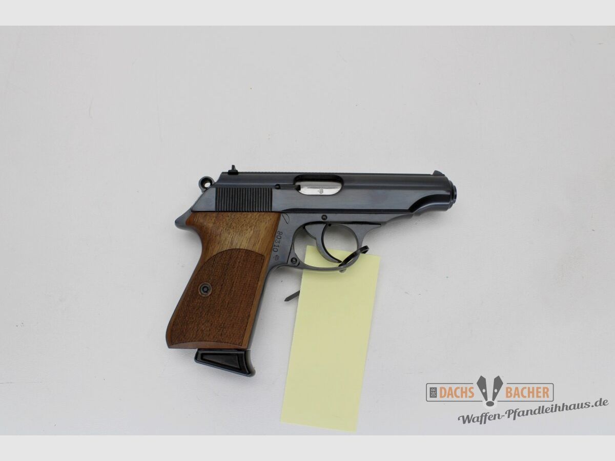 Pistole Walther PP Kal. 7,65mmBrowning KN Griffschalen