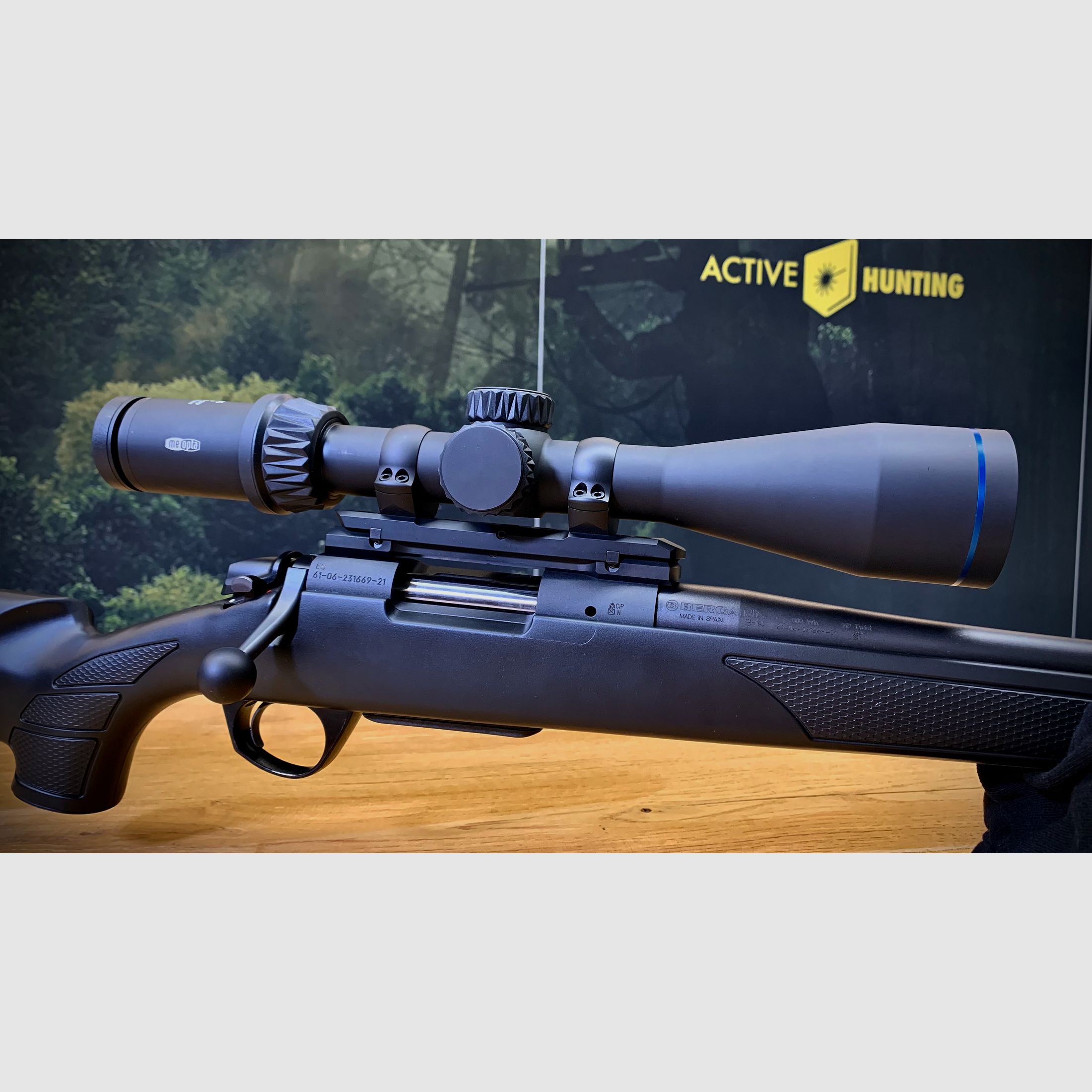 Bergara B14 Sporter / .308 Win. / LL 46cm / Dentler Montage / ZF Meopta Optika 6 3-18x50 RD SFP 4C