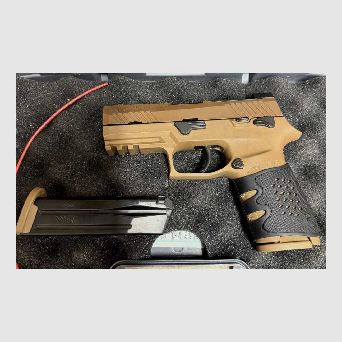 PISTOLET SIG SAUER P320 M18 CALIBRE 9X19 OCCASION, image 10 sur 10
