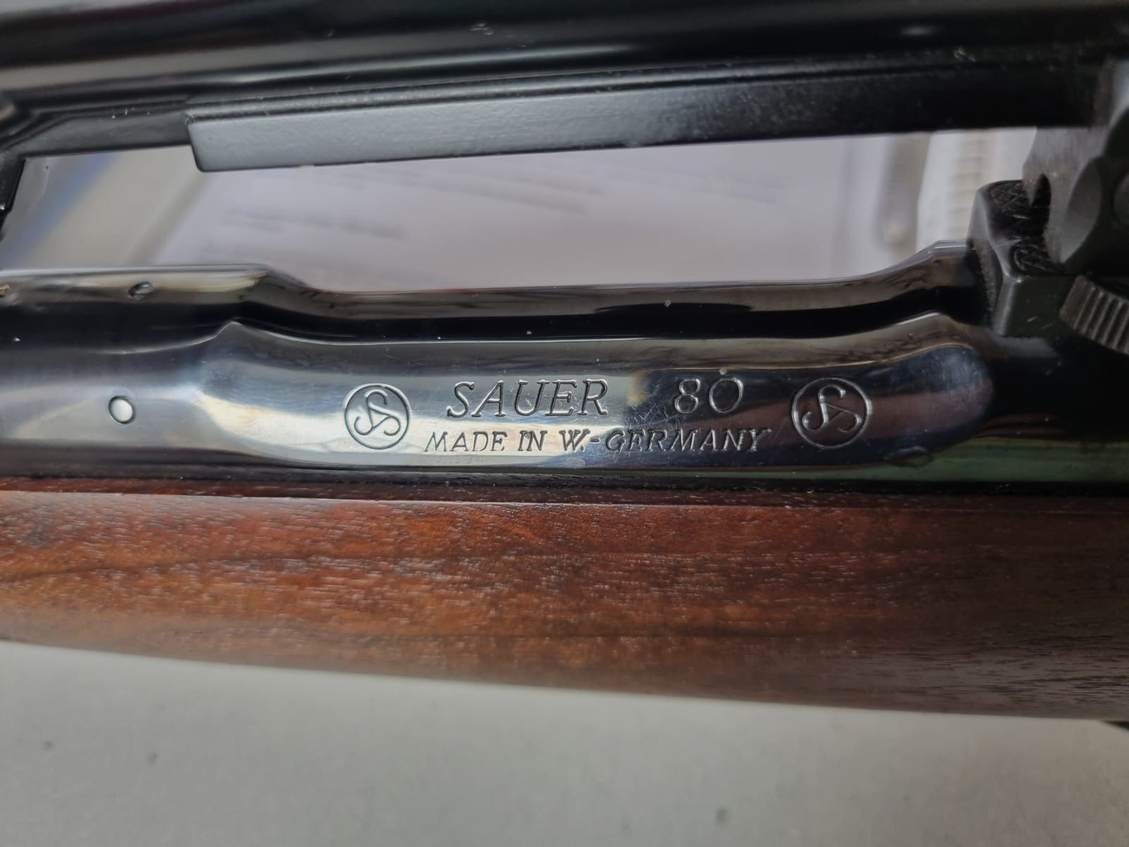 Büchse  Sauer & Sohn  7x64, mit Glas
