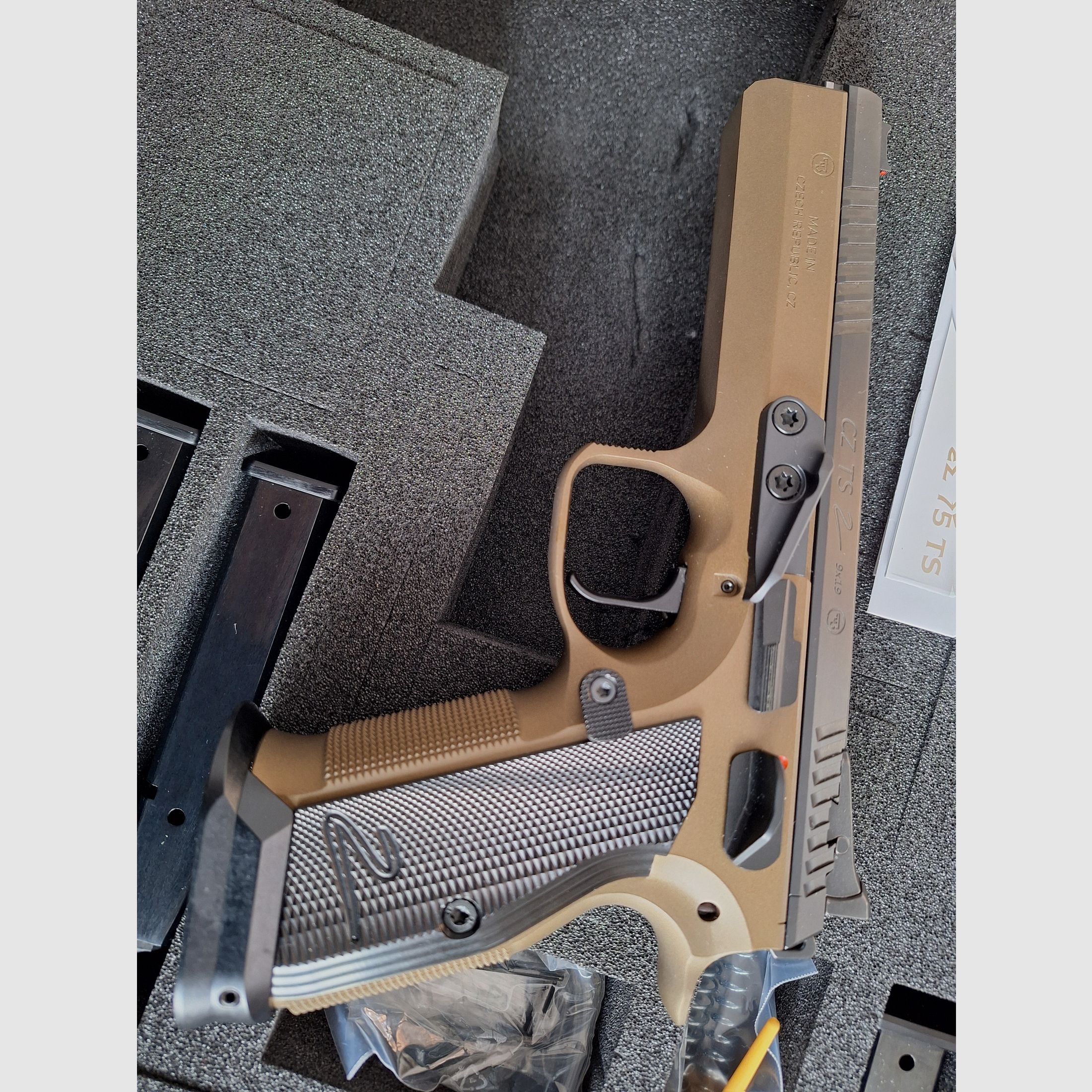 CZ 75 TS 2 Deep Bronze 