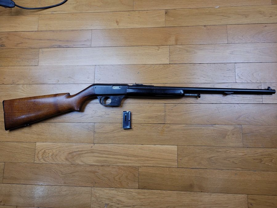 Belle carabine Unique V49 – semi-auto 22LR – chargeur – Manufacture d&rsquo;Armes des Pyrénées – Hendaye – TBE, image 13 sur 13