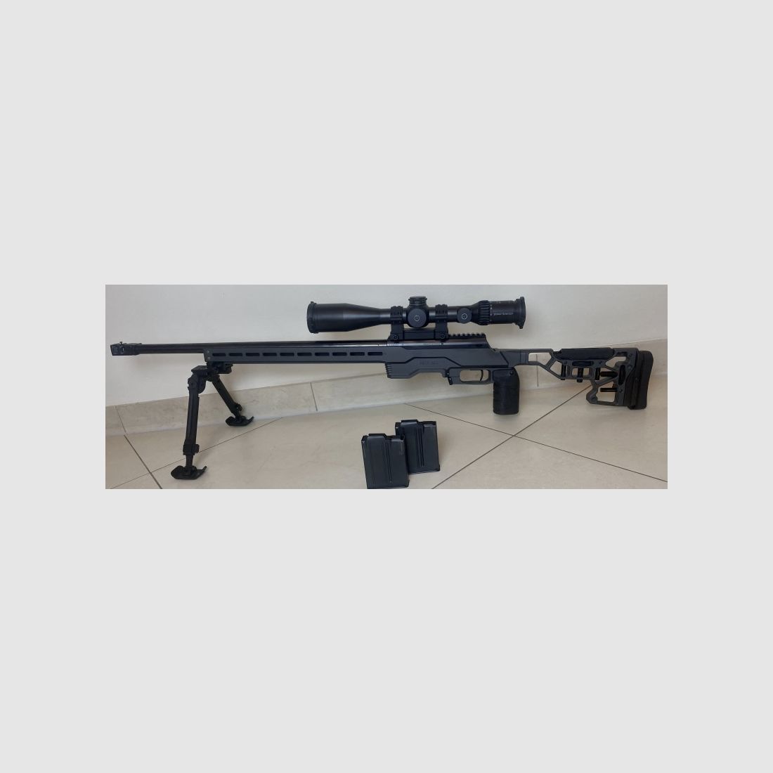 Anschütz 1782 APR-matchgeweer + Schmidt & Bender PMII 5-45x56 Long-Range Set, afbeelding 1 van 5