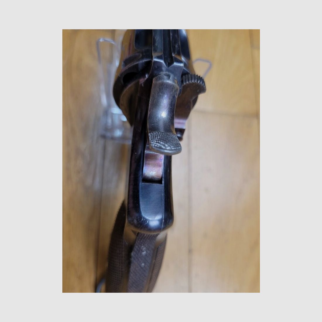 Wunderschöner schwedischer Revolver 1887 – seltene erste Fertigung Nagant in Belgien für Schweden – in 7,5 Nagant – Mononummer – Magische Originalbrünierung – Hervorragender Zustand, Bild 11 von 17