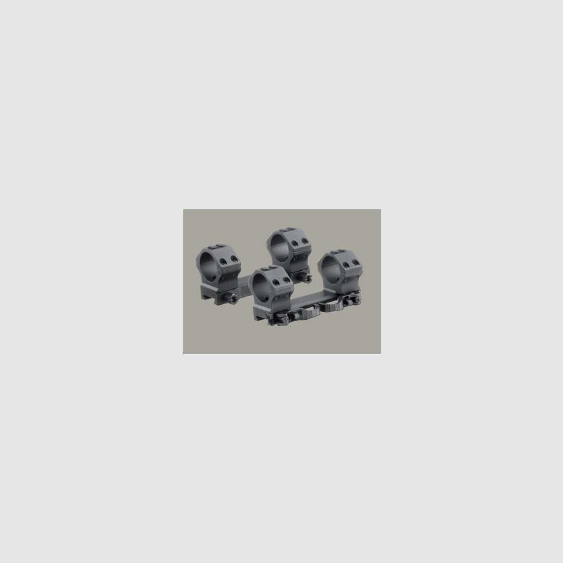 ERATAC | Recknagel Blockmontage Gen.2 - Ø30mm czarny z dźwignią QD - BH15 mm, zdjęcie 1 z 2