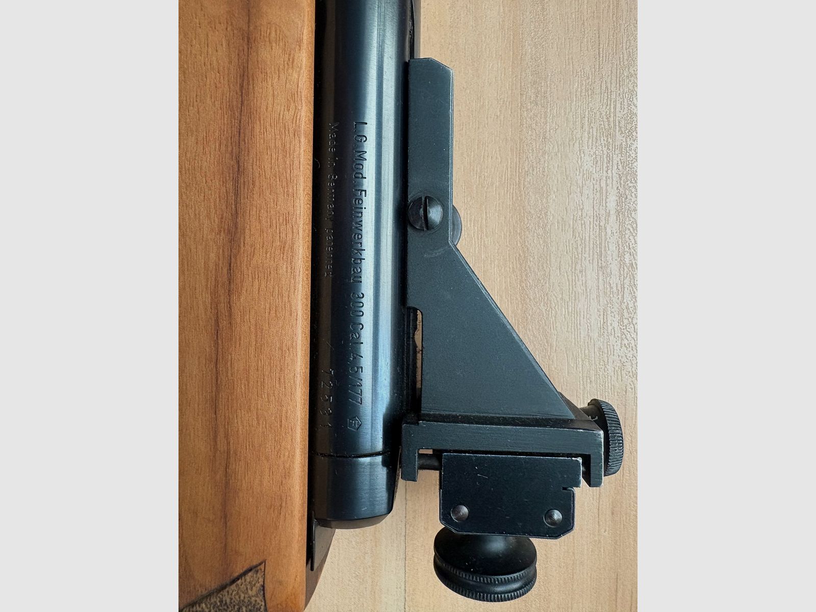 Luchtgeweer Mod. Feinwerkbau 300 Cal. 4,5 / .177