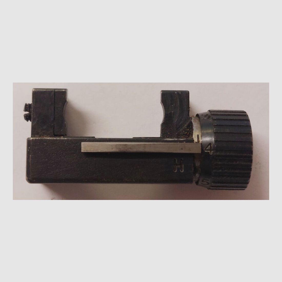 Corrector de visor original Furter para suizo K31, ajustable en altura