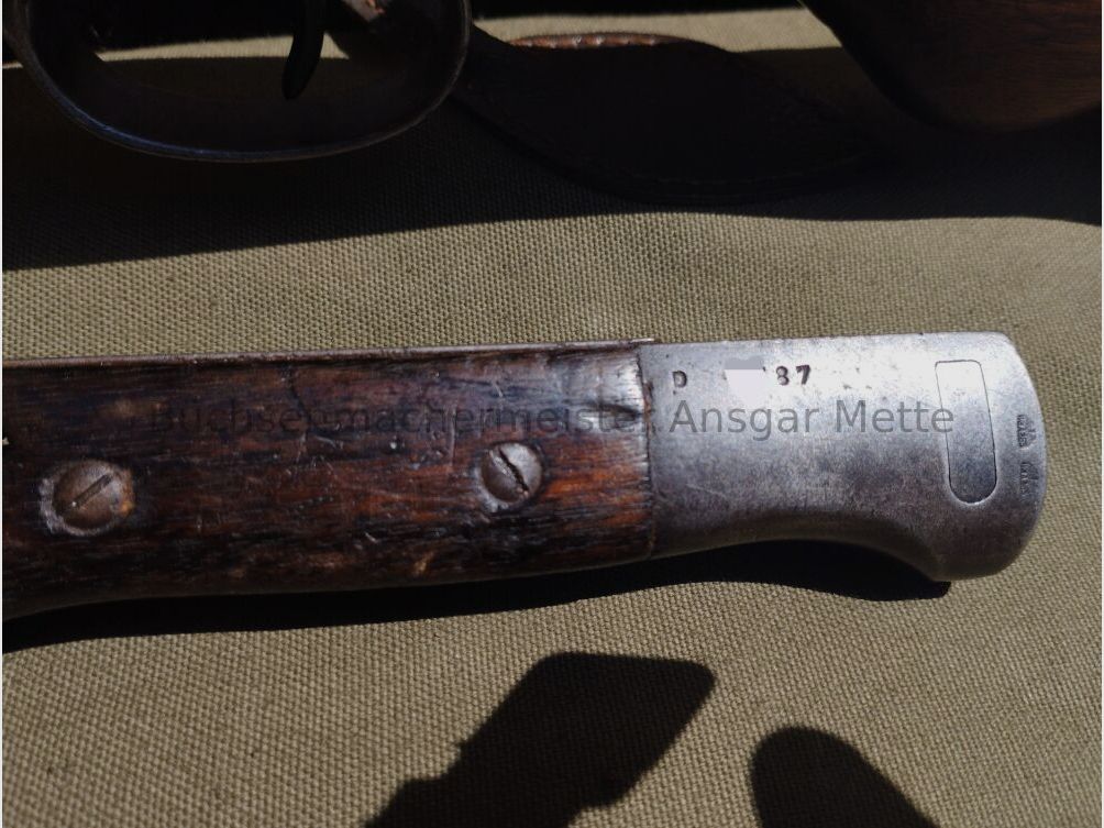 Mauser Mod 98 Portugal 1937 nummergelijk incl. Bajonet! 98 Portugal 1937, afbeelding 4 van 9