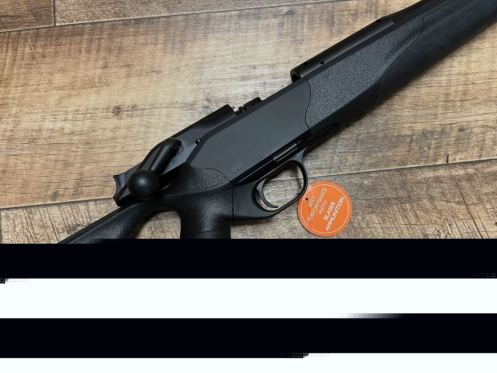 Blaser R8 Ultimate special color BLACK with logo R8 black