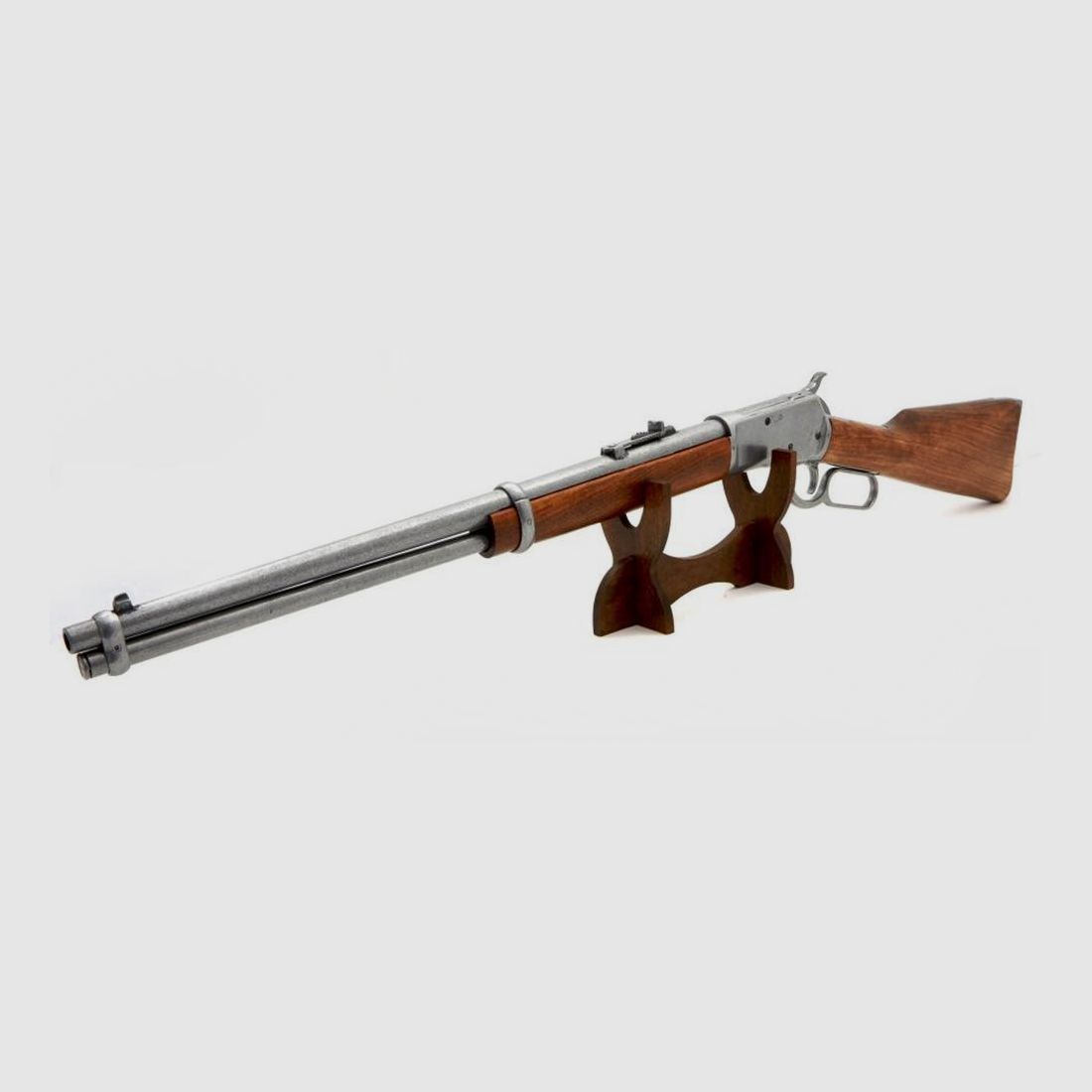 Dekorative Replik Carabine Denix Winchester Mod.92 1892 - Metall-Finish - Authentisches Detail - Elegantes Sammlerstück, Bild 2 von 5