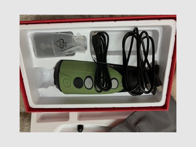 Caméra thermique Infiray Xeye E3n en excellent état, peu utilisée, car c'est un appareil secondaire, c'est pourquoi elle est également proposée à la vente.