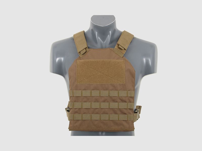 Simple Plate Carrier with Dummy Soft Armor Inserts - CT