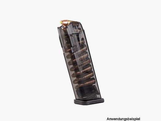 ETS Glock 17 Schuss Magazin Carbon Smoke 9mm