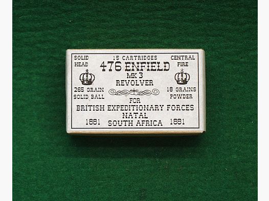 Replika Patronenschachteln .476 Enfield