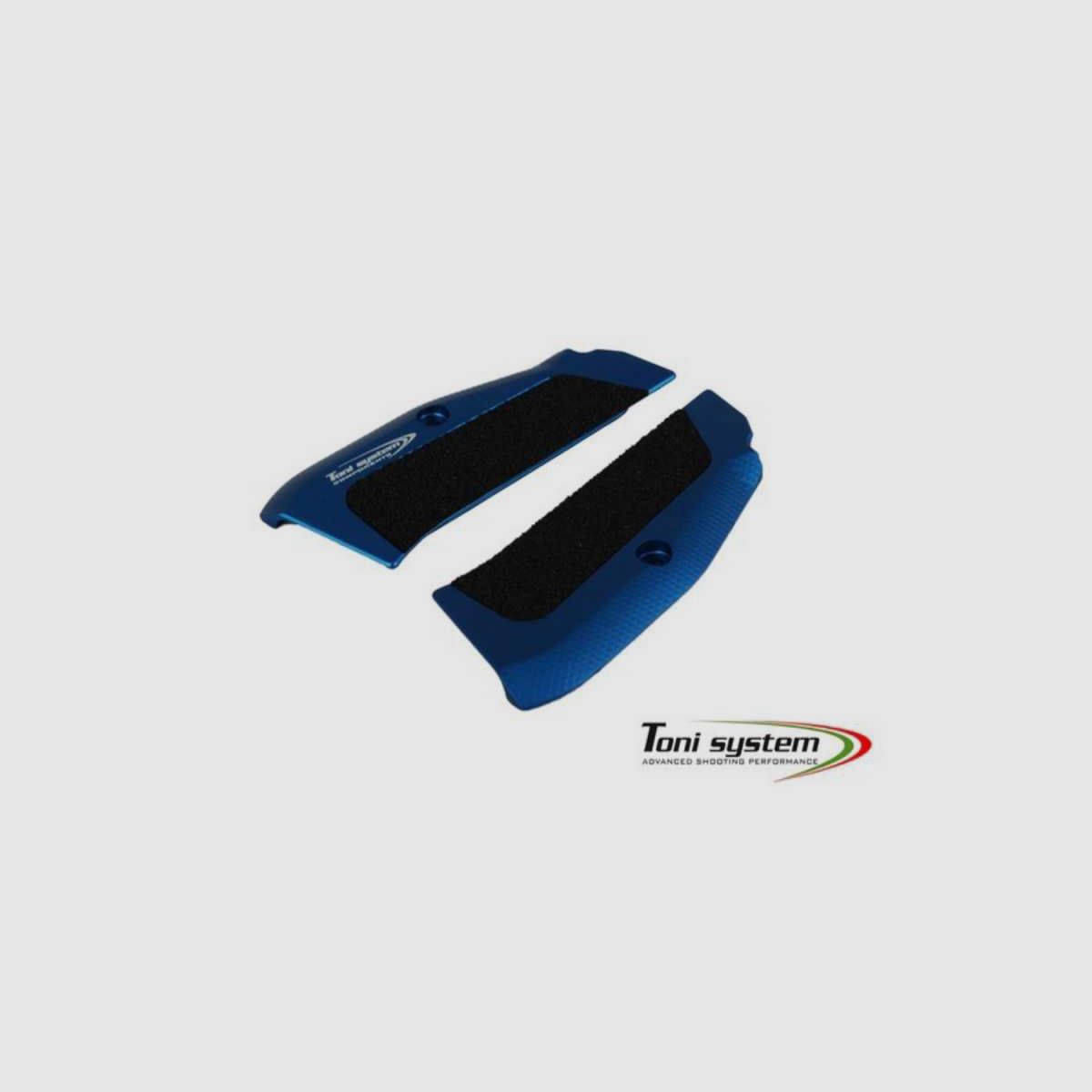 TONI SYSTEM GCZH HighGrip Long per CZ 75 SP-01, Colore: Blu, immagine 2 di 3