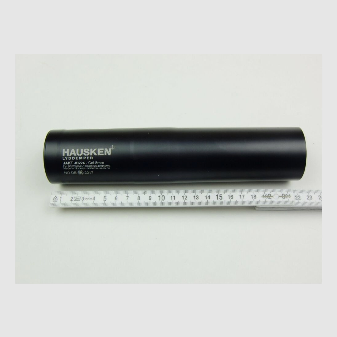 Hausken	 Schalldämpfer HAUSKEN Jakt JD 224 MK2 - Cal. 8mm