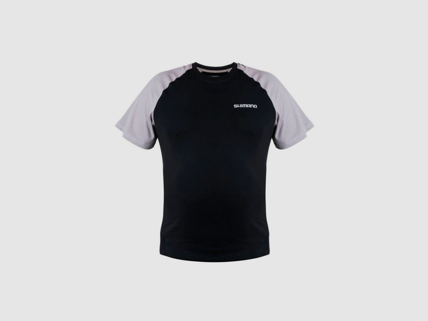 SHIMANO T-SHIRT MET KORTE MOUWEN ZWART