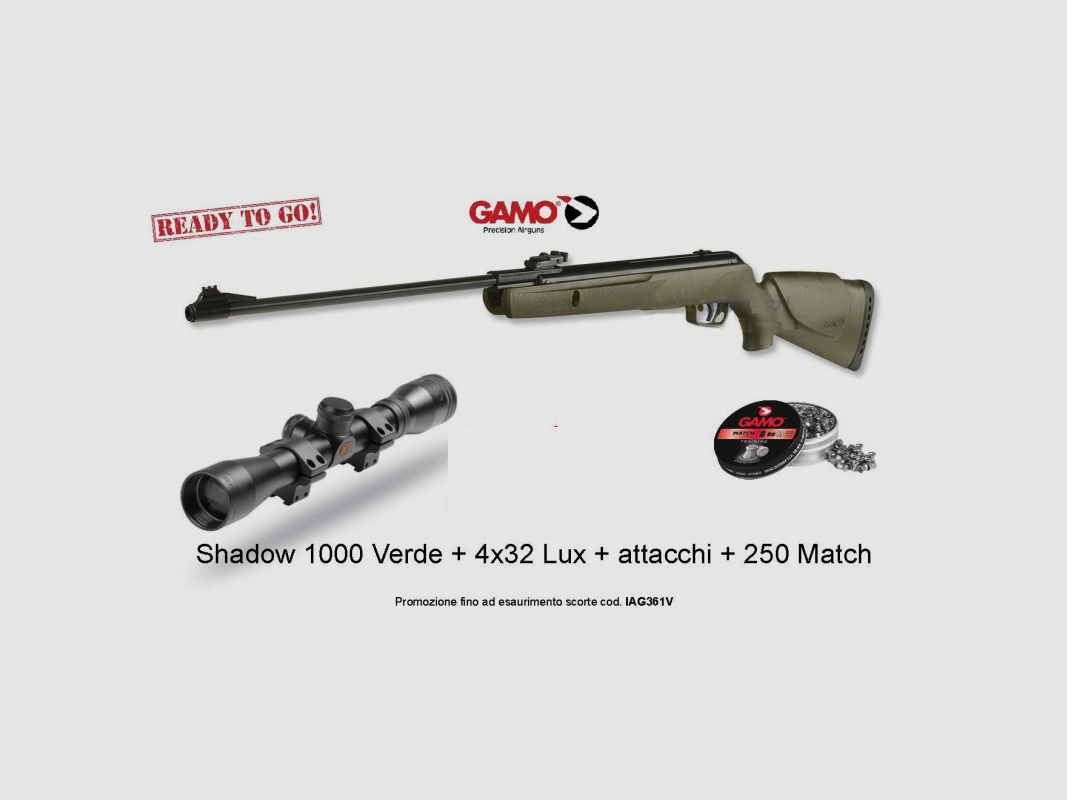 GAMO KIT SHADOW 1000 F 4,5 FREI, Bild 1 von 2