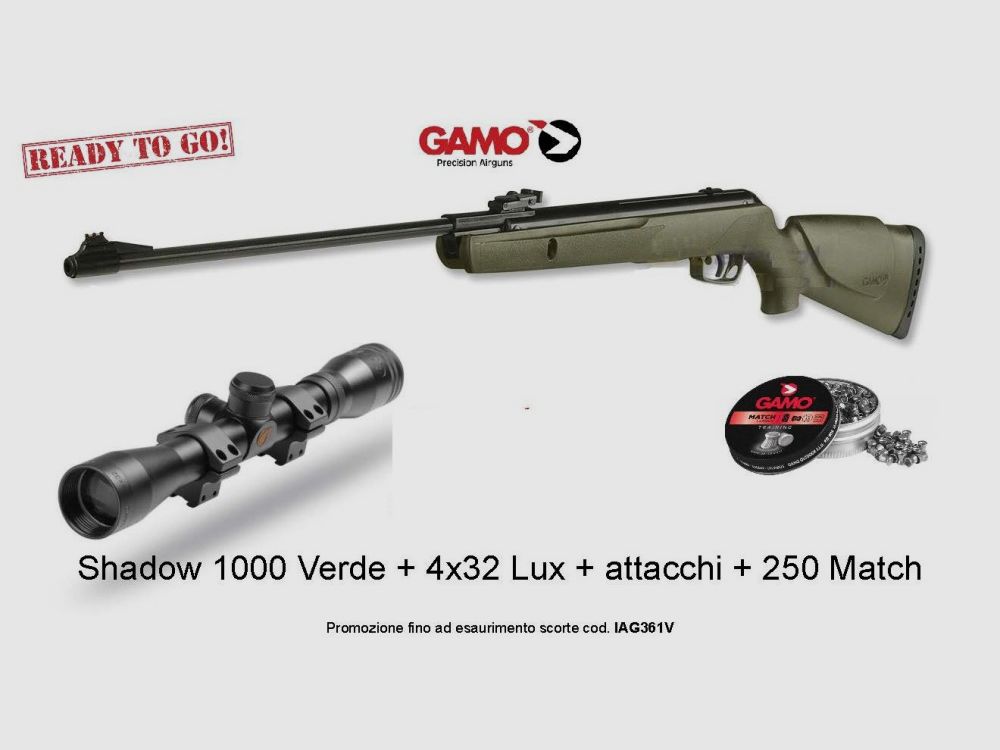 GAMO KIT SHADOW 1000 F 4,5 FREI, Bild 1 von 2