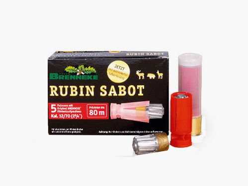 Brenneke RubinSabot .12/70 28g 5 cartridges