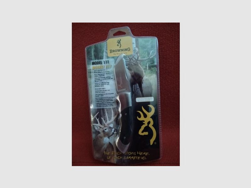 BROWNING-Messer mit Holster, Bild 1 von 3