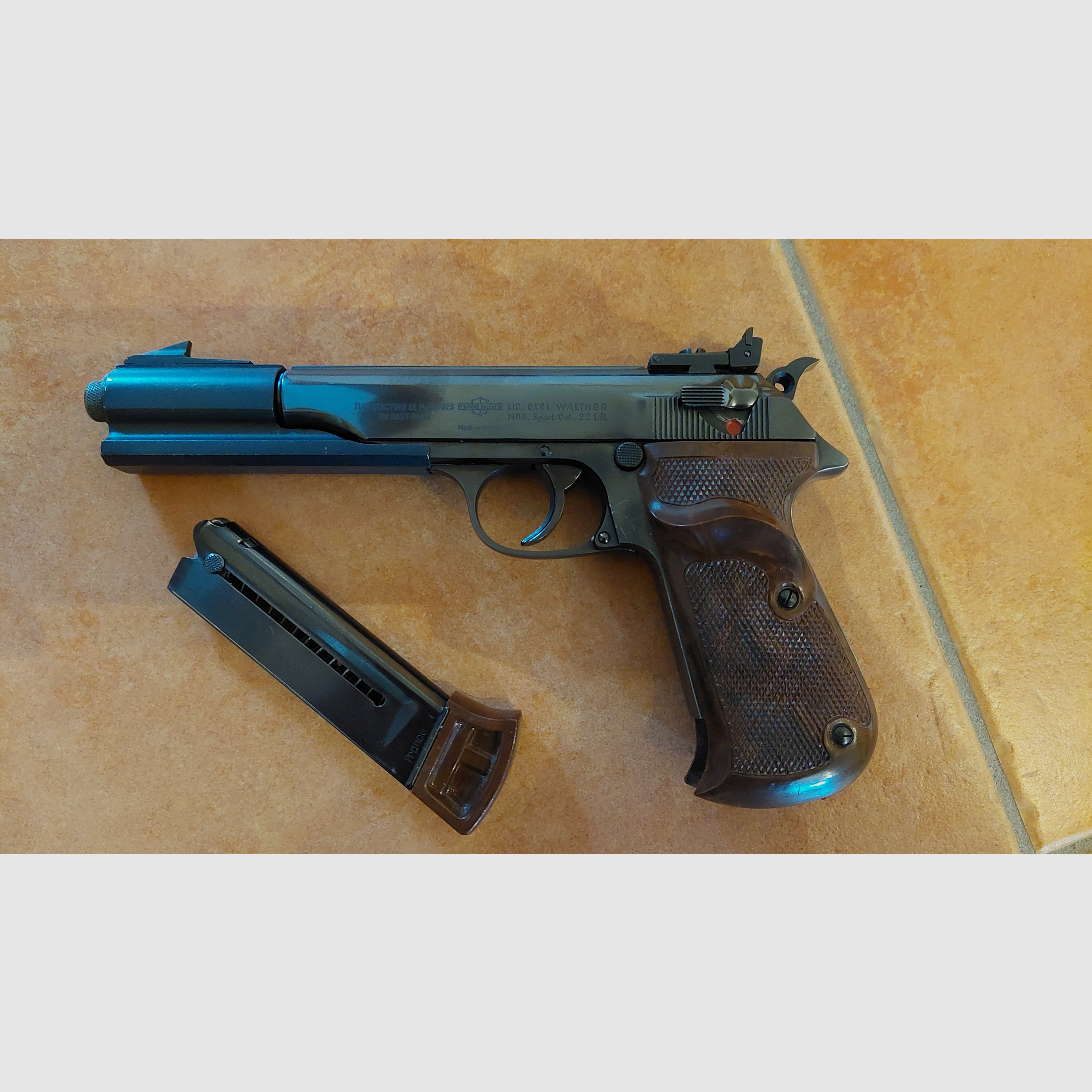 Sportpistole MANURHIN (Walther PPK) Kleinkaliber