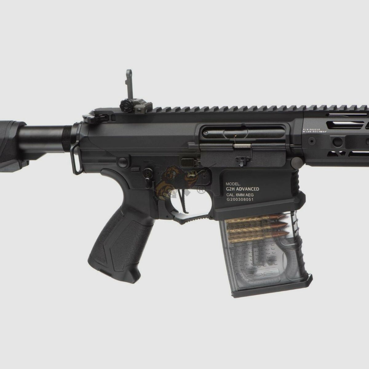 G&G TR16 SBR 308 Mk2 G2H mit ETU in Schwarz Airsoft S-AEG frei ab 18