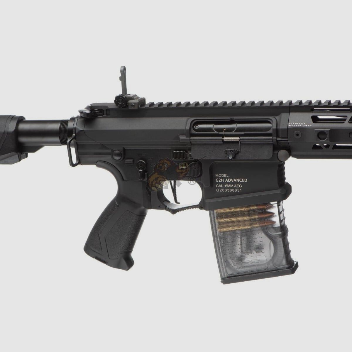 G&G TR16 SBR 308 Mk2 G2H mit ETU in Schwarz Airsoft S-AEG frei ab 18