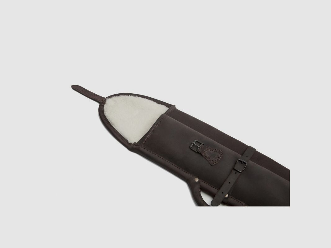 Lederholster mit Riemen für Bockdoppelflinte, Bild 2 von 2