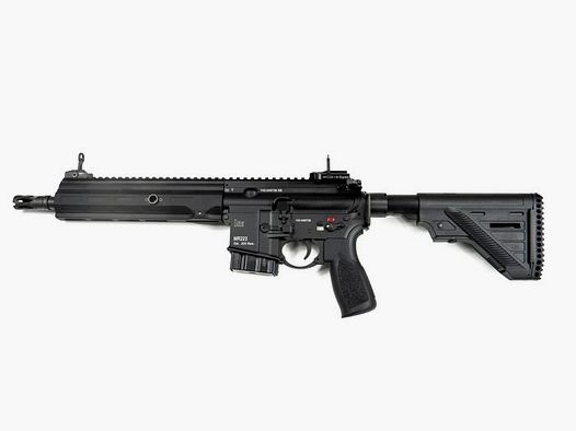 HK SLB MR223, wersja A3, 14,5", czarny, zamknięty rękojeść, z zezwoleniem sportowym