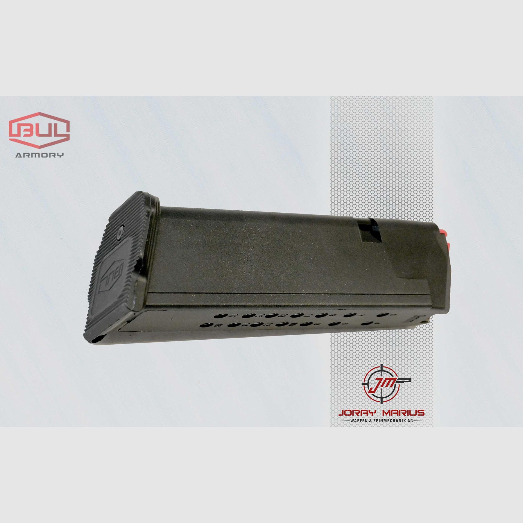 Bul AXE Full Size Magazin 9mm Para, 17-Schuss