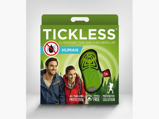 Ultraschallzeckenabwehrmittel Tickless für Menschen