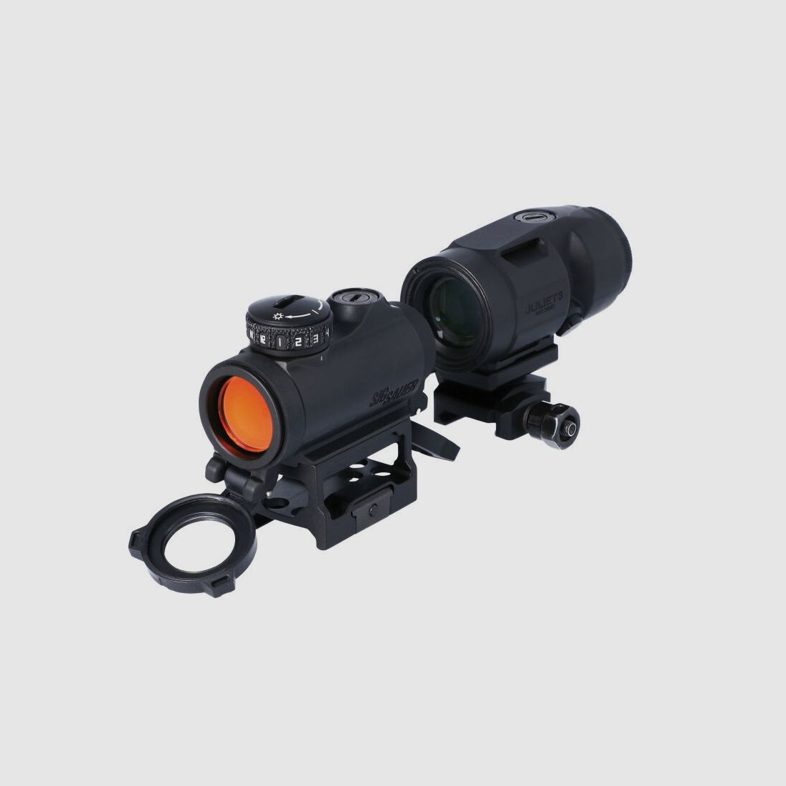 SIG SAUER	 Romeo MSR 1x20 red dot + Juliet3-Micro 3x22 Magnifier